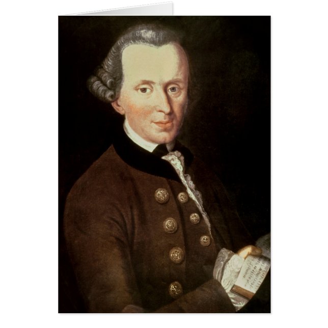 Portrait d'Emmanuel Kant (Devant)
