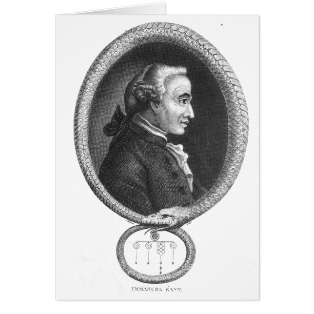 Portrait d'Emmanuel Kant 2 (Devant)