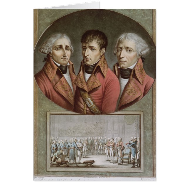 Portrait des trois consuls de la République (Devant)