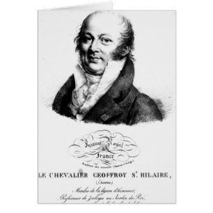 Portrait d'Etienne Geoffroy Saint-Hilaire