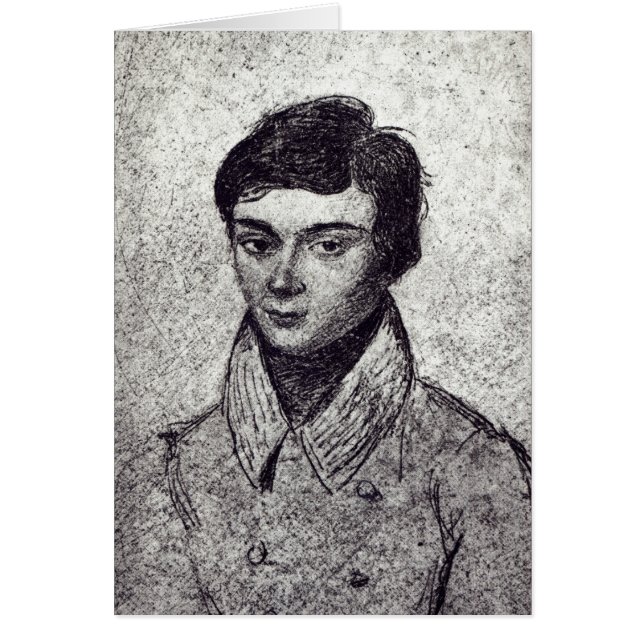 Portrait d'Evariste Galois (Devant)