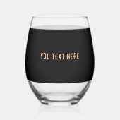 Portrait d'Halloween : Verre de vin sans tache (Verso)