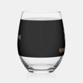 Portrait d'Halloween : Verre de vin sans tache (Droite)