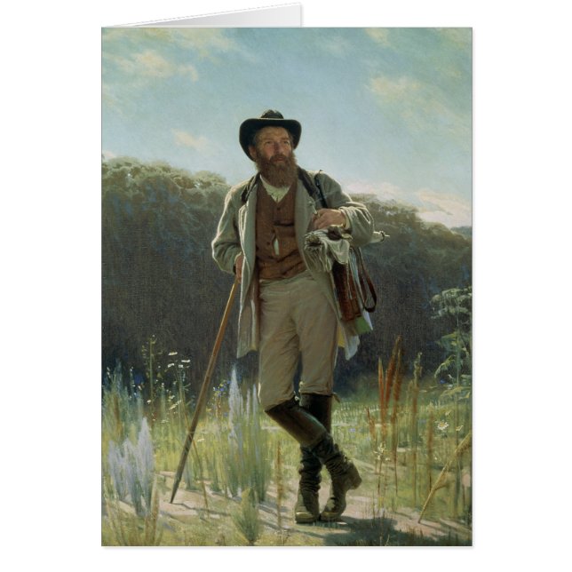 Portrait d'Ivan Ivanovich Shishkin, 1873 (Devant)