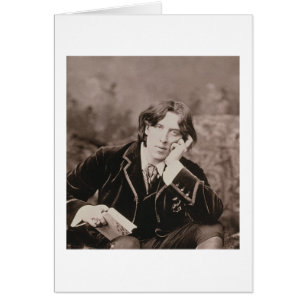 Portrait d'Oscar Wilde (1854-1900), 1882 (b/w pho
