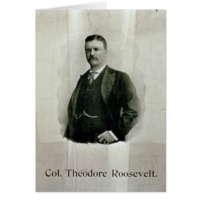 Portrait du colonel Theodore Roosevelt (Devant)