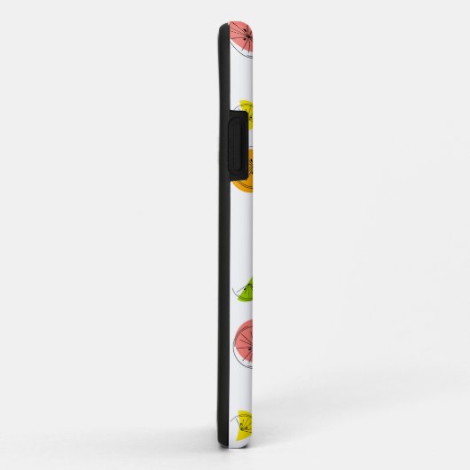 Portrait du coque iphone Citrus Multi 'Name' (Dos/Droite)