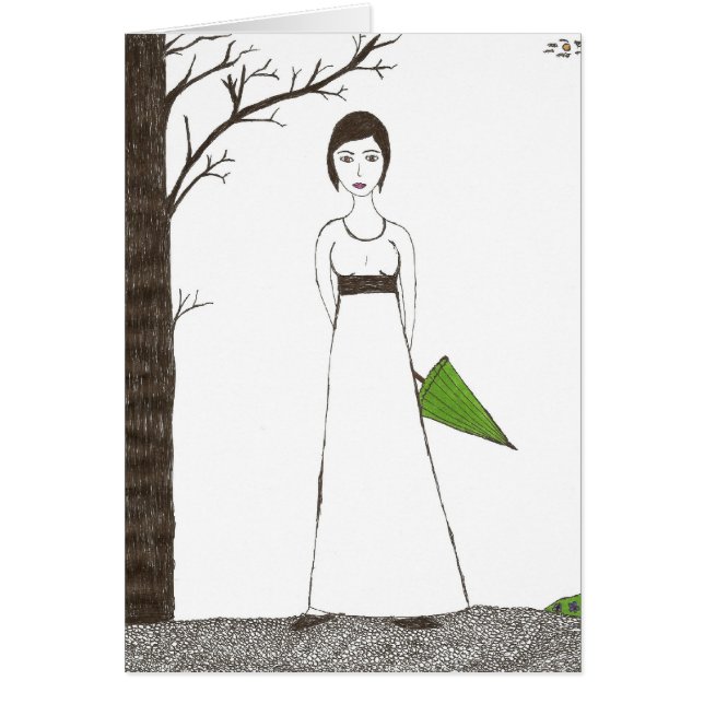 Portrait du riz de Jane Austen (Devant)