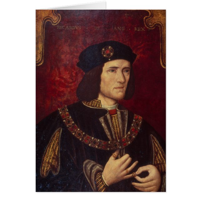 Portrait du Roi Richard III (Devant)