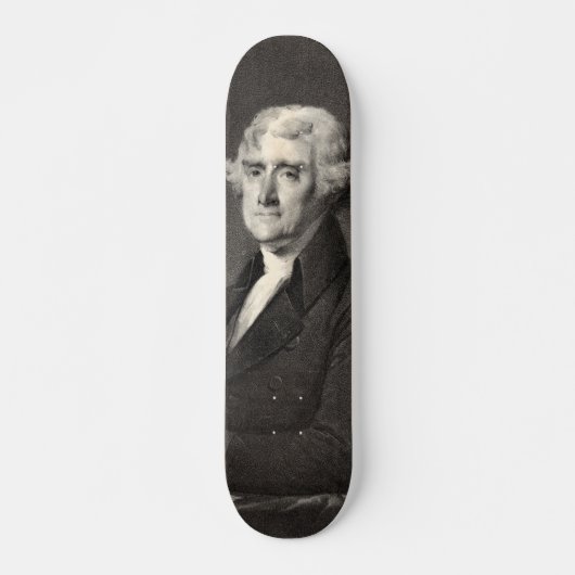 Portrait du skateboard de Thomas Jefferson (Devant)