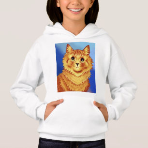 Portrait d'un chat orange par Louis Wain