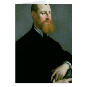 Portrait d'un homme avec une barbe de gingembre
