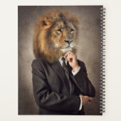 Portrait d'un lion (Dos)