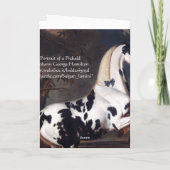 Portrait d'un monogramme de parchemin de Cheval Pi (Dos)