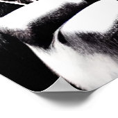 Portrait d'un squelette heureux | AI Art Poster (Coin)