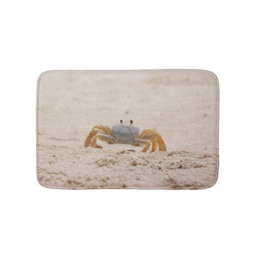 Portrait d'un tapis de bain de crabe de fantôme (Devant)