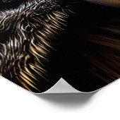 Portrait d'un viking suédois | AI Art Poster (Coin)