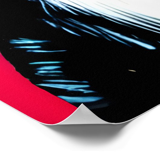 Portrait d'une colonne de bordure | AI Art Poster (Coin)