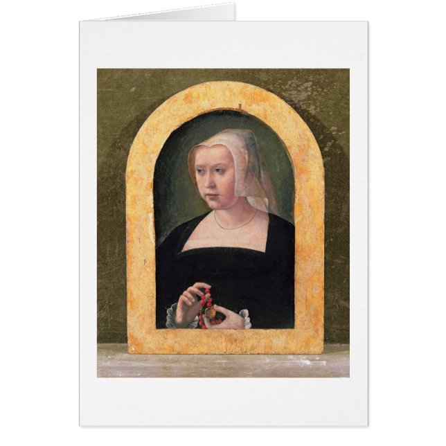 Portrait d'une dame (panneau) (Devant)