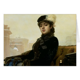 Portrait d'une femme inconnue, 1883