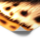 Portrait d'une Hyena | AI Art Poster (Coin)