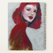 Portrait Fem - Rouge (Dos)