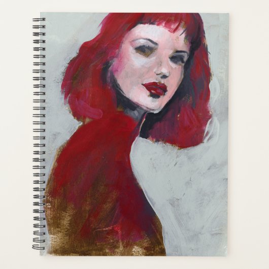 Portrait Fem - Rouge (Devant)