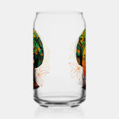 Portrait féminin africain avec coucher de soleil (Gauche)