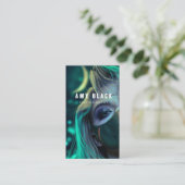 Portrait Femme Carte de visite de photographie fém (Debout devant)