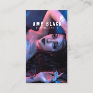 Portrait Femme Carte de visite de photographie fém