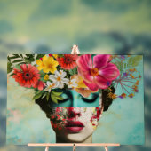 Portrait Floral Vintage (Neutre)