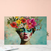 Portrait Floral Vintage (Mariage)