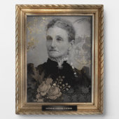 Portrait hanté | Plaque | Vieille Femme (Devant)