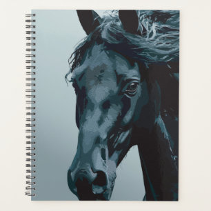 Portrait Majestic Black Horse