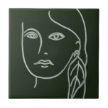 Portrait malachite<br><div class="desc">Malachite Portrait I de Melissa Wang. | 139003D</div>