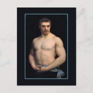 Portrait Maurice Deriaz door Courtois Briefkaart