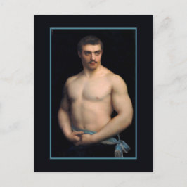 Portrait Maurice Deriaz door Courtois Briefkaart