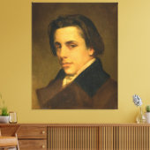 Portrait Of A Man Canvas Afdruk (Insitu (Woonkamer))