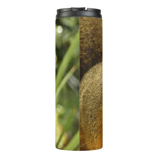 Portrait of a Squirrel Nature Animal Photography Thermosbeker (Achterkant)