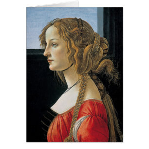 Portrait of a Young Woman by Botticelli