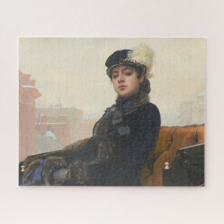 Portrait of an Unknown Woman, Ivan Kramskoi Legpuzzel