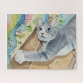 Portrait of Cat Puzzle (Horizontal)