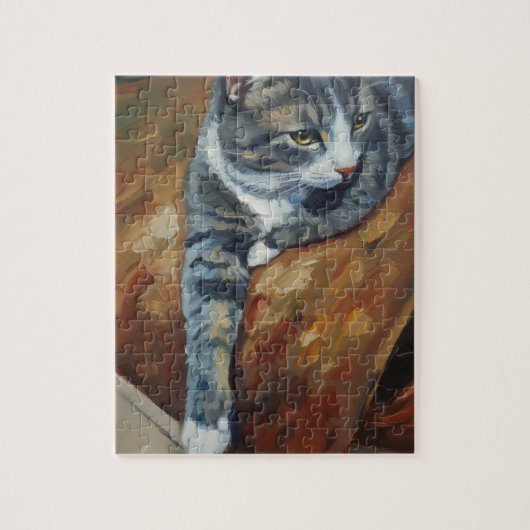 Portrait of Cat Puzzle (Vertical)