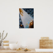 Portrait of Christ Poster (Cuisine)
