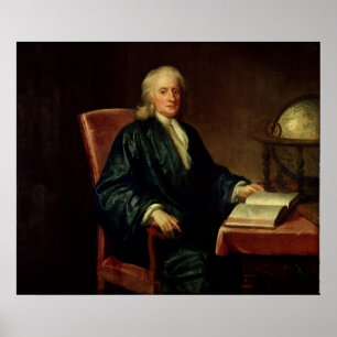 Portrait of Isaac Newton, c.1726 Poster