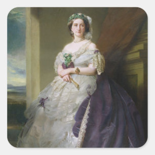 Portrait of Lady Middleton, 1863 Vierkante Sticker