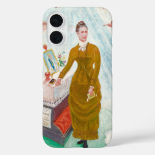 Portrait of Our Nurse, Margaret Burgess, 1929 iPhone 16 Hoesje