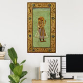Portrait of Shah Jahan, 1631, Mughal Poster (Thuiskantoor)