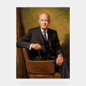 Portrait officiel de Dwight Eisenhower à la Maison (Recto)