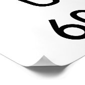 Portrait personnalisé 16" x 24" Poster MATTE (Coin)